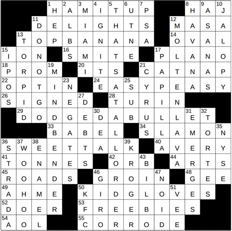 Jnnittv Crossword Clue